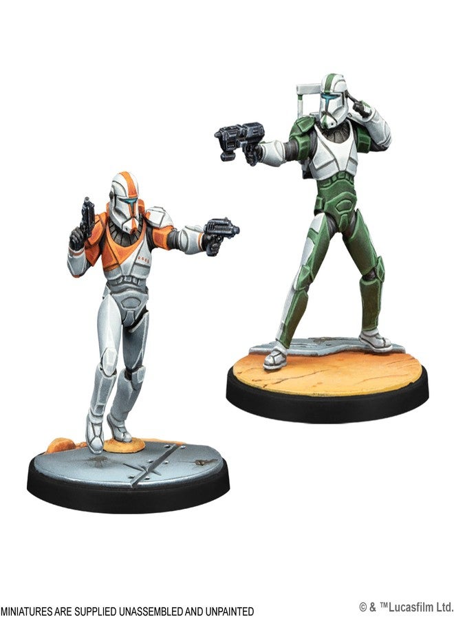 أسمودي لعبة Asmodee Star Wars Shatterpoint Delta Squad، حزمة تشكيل الفريق - تتضمن الزعيم، والمُصلِح، وسيف، وسكورتش، لعبة استراتيجية مصغرة للأطفال والكبار، من عمر 14 عامًا فما فوق، لاعبين، مدة اللعب 90 دقيقة - Image 2